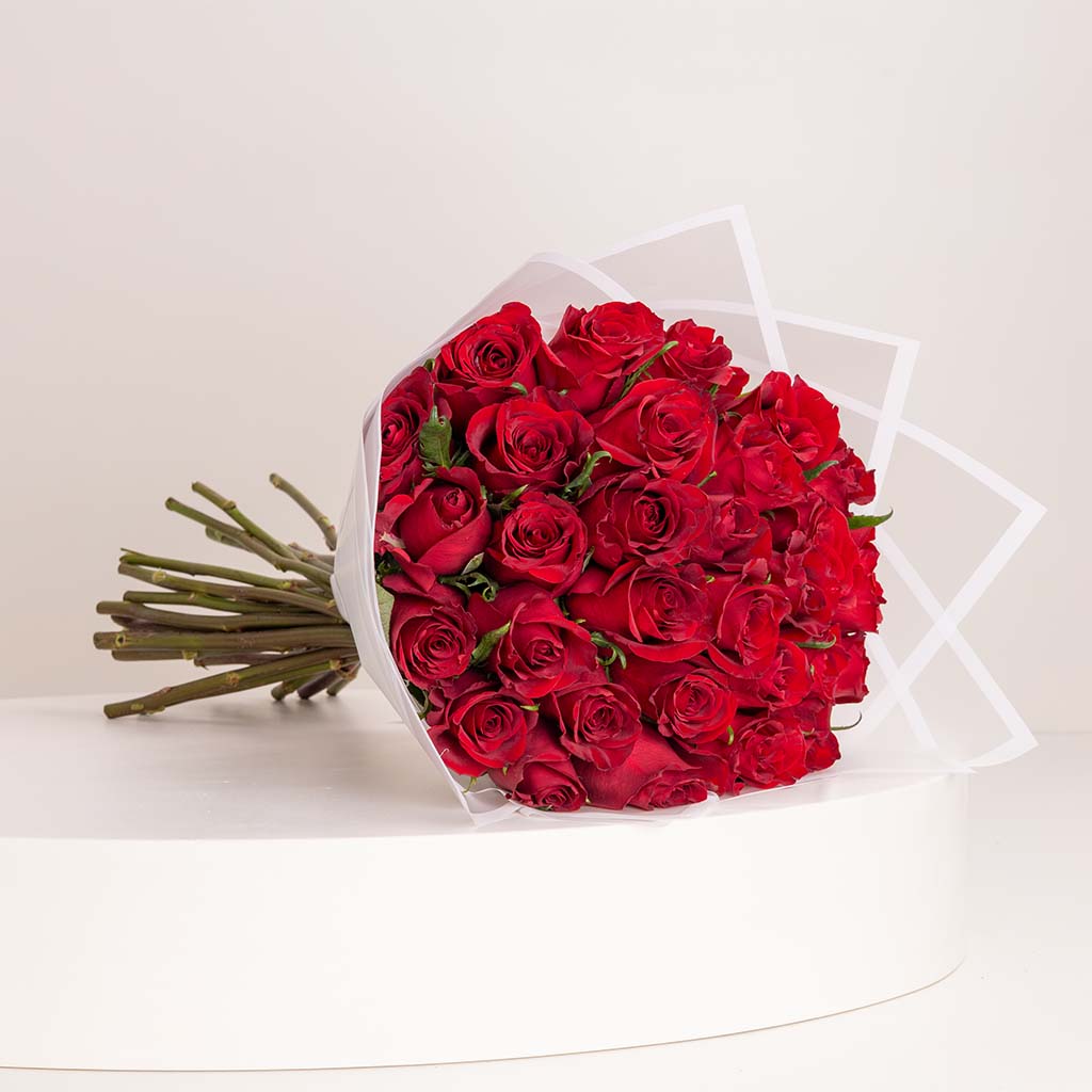 30 Red Roses Bouquet