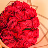 Scandal By Night with 20 Red Roses Hand Bouquet