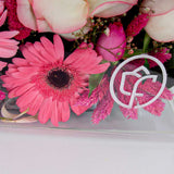 All in pink roses box