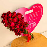Flowrista presents Heart of Love 15 Roses