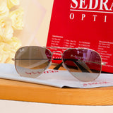 Ray-Ban Aviator Sunglass with Silver Frame Gradient Lenses and 15 White Roses