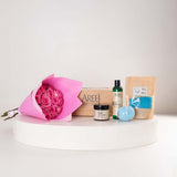 Areej Deep Sleep & Relaxation Set | Lavender Ritual & Pink Roses Bouquet