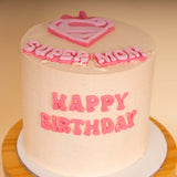 Ninos Super Mom Cake & Pink Roses & Lilies Bouquet