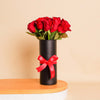 Premium Flower Vase | 20 Red Rose
