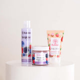 Bubblzz Berrylicious Body Care Gift Box & Red Roses Bouquet