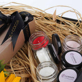 House of Cocoa Chocolate Box 32 pieces and sunflowers